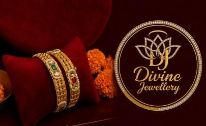 Divine Antique Gold Plated Silver Stone Studded Designer Kada Bangles