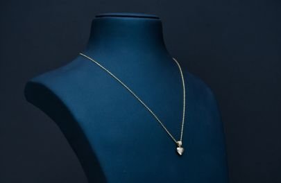 Divine Jewellery Classic Heart Charm Pendant Necklace