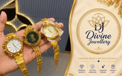 Divine Jewellery Designer Bracelet Watches for Women | 92.5 Sterling Silver Gold Plated Watch Collection | Floral & Traditional Premium Wrist Watches