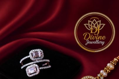 Divine Jewellery Emerald Cut Crystal Adjustable Ring for Women | Silver Finish Luxury Cocktail Ring