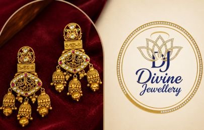 Divine Traditional Gold Plated 92.5 Silver Jhumka Earrings with American Diamond & Pink Stone Work