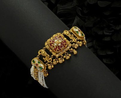 Heavy Designer Moti Bracelet